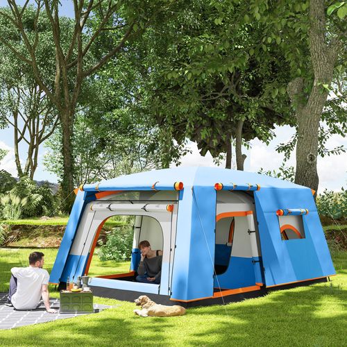 Tente De Camping Familiale 4-5 Personnes