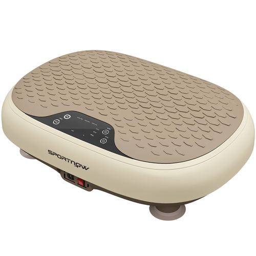 Plateforme Vibrante Oscillante écran LED Télécommande Beige