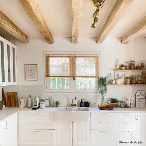 Évier Timbre D'office Céramique Blanc Ekio II 2 Bacs