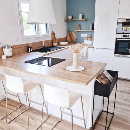 Hotte Cuisine Elica Suspendue Inox Blanc Juno 50 Cm - Nouvelle Version