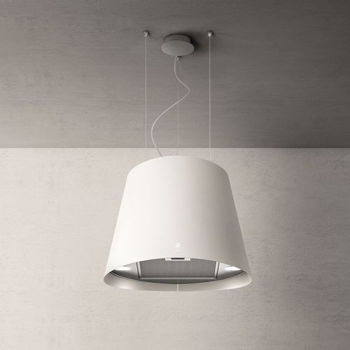 Hotte Cuisine Elica Suspendue Inox Blanc Juno 50 Cm - Nouvelle Version