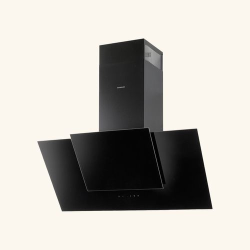 Hotte Cuisine Murale Silverline Oli Noire 90 Cm
