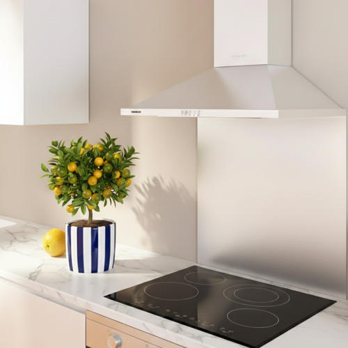 Hotte Cuisine Murale Silverline Tessy Inox 90 Cm