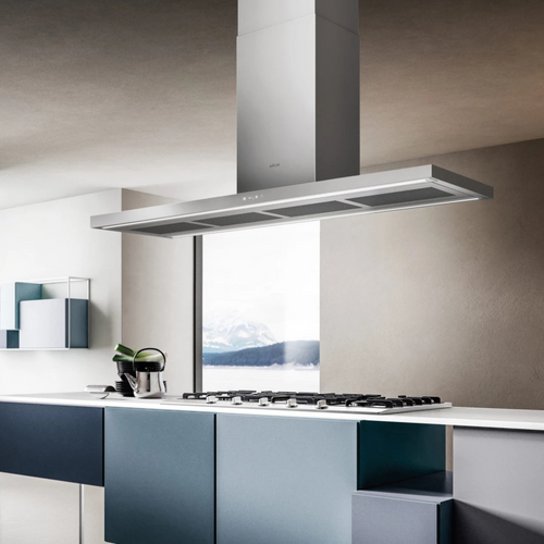 Hotte Cuisine Elica Îlot Thin Island Inox 120cm