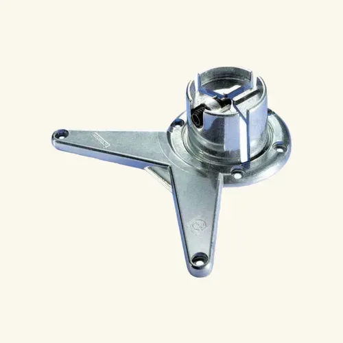 Pied Plan De Travail Réglable Rond En Acier Noir Mat H 87 X L 6 Cm