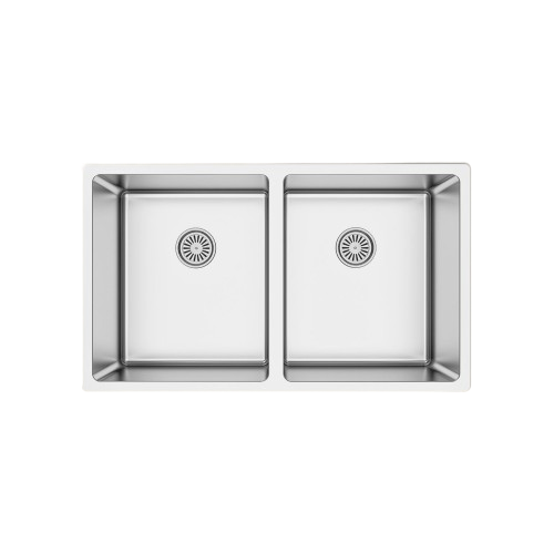 Evier Inox Sous-plan Max 2 Bacs 750x440