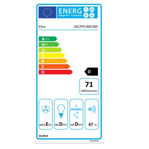 Hotte Cuisine Elica Encastrable Era C Noir 60 Cm