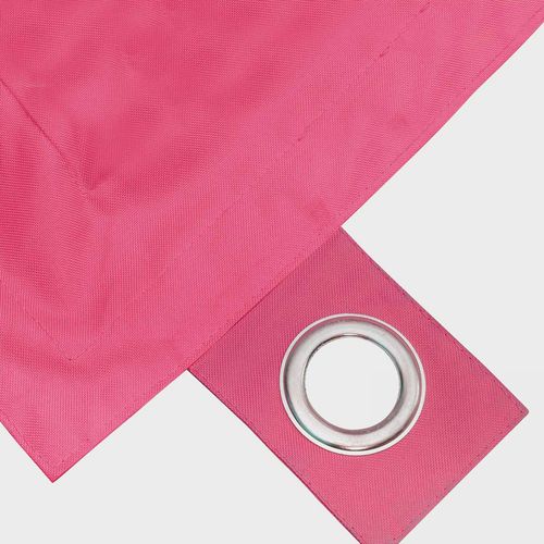Pouf De Jardin En Polyester Rose 180 X 145 Cm Solys