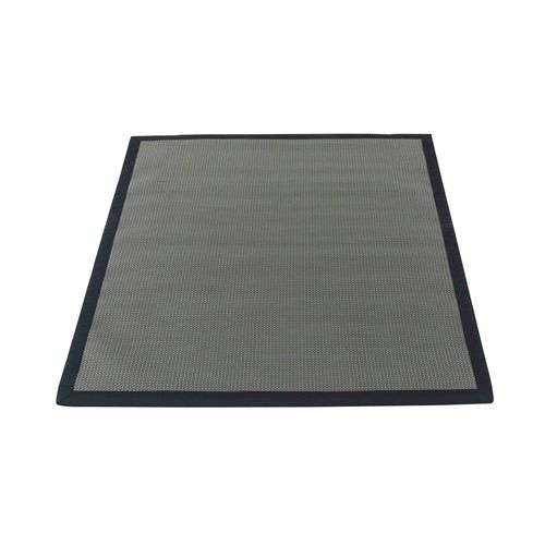 Tapis Barbecue Et Plancha En Pvc Noir 180 X 120 Cm Solys