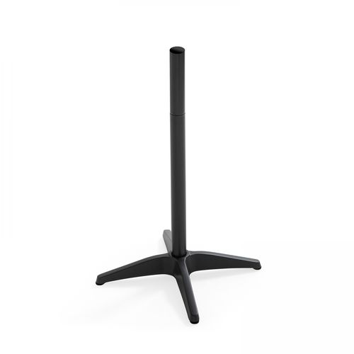 Pied De Table En Aluminium Gris Pour Mange Debout Soho