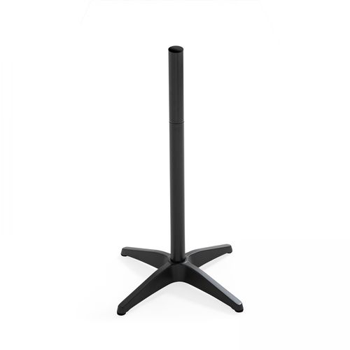 Pied De Table En Aluminium Gris Pour Mange Debout Soho