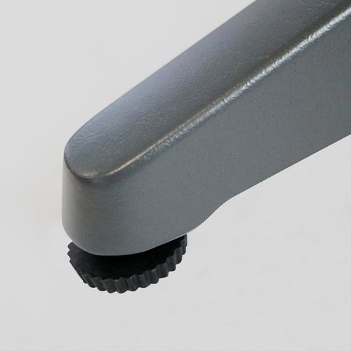 Pied De Table En Aluminium Gris Pour Mange Debout Soho