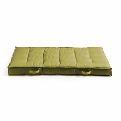 Coussin Pour Palette Matelassé Vert 120 X 80cm Cuzco