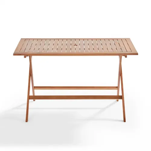 Table De Terrasse Pliante En Bois D'eucalyptus Sete