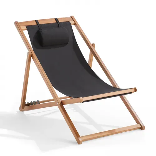 Lot De 2 Chiliennes Eucalyptus Noir Socoa