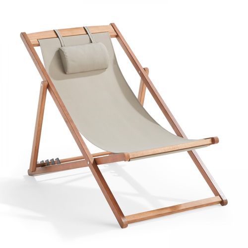 Lot De 2 Chiliennes Eucalyptus Taupe Socoa