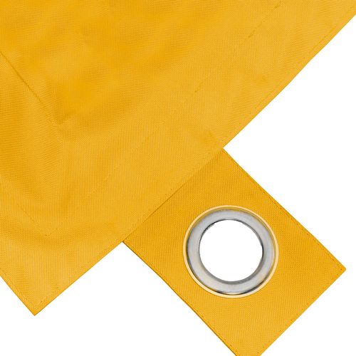 Housse Vide De Coussin De Sol XXL Jaune Solys