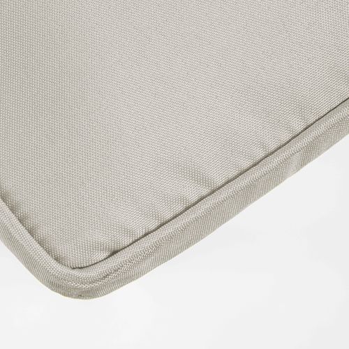 Lot De 4 Galettes De Chaise Polyester 40x40x3 Cm Beige Picchu
