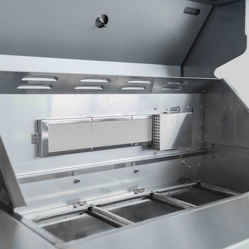 Cuisine D'extérieur Acier 4 éléments Avec Barbecue Memphis