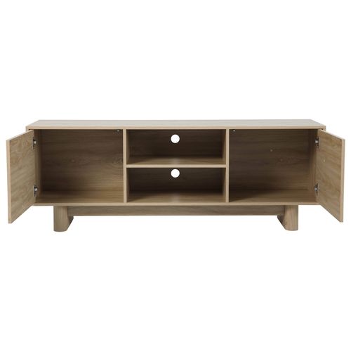 Meuble TV 160 Cm Scandinave Bois Clair Bowy