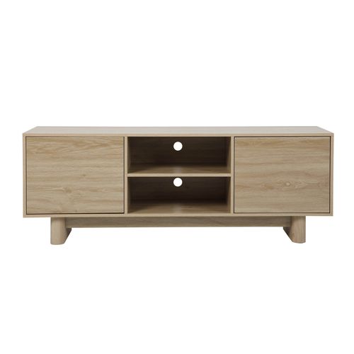 Meuble TV 160 Cm Scandinave Bois Clair Bowy