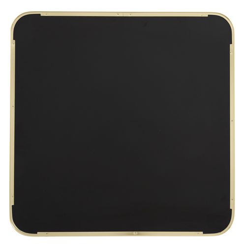 Plateau De Table Stratifié 70 Cm Marbre Et Bord Aluminium Terrazzo