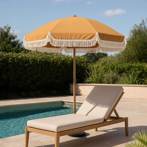 Parasol Droit Inclinable Rond D.2 M Gaya