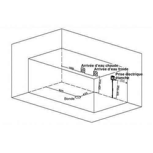 Baignoire Balnéo Palamos 32 Jets Whirlpool