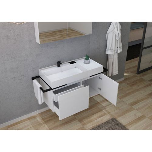 Meuble De Salle De Bain Teramo 1000