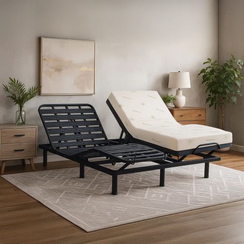 Ensemble Literie Électrique Orthoflex Et Matelas Relaxation 70x190 Cm