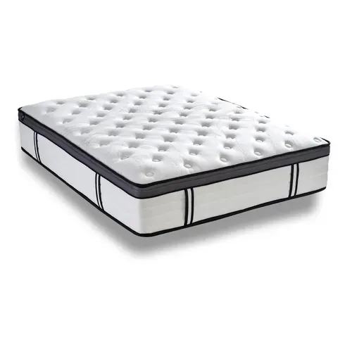 Matelas 140x190 Cm Ressorts Ensachés - Grand View  26cm - Accueil Mémoire De Forme