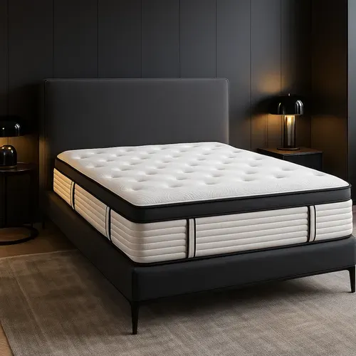 Matelas 140x190 Cm Ressorts Ensachés - Grand View  26cm - Accueil Mémoire De Forme