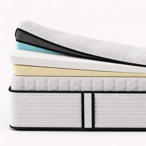 Matelas 180x200 Cm Ressorts Ensachés - Grand View  26cm - Accueil Mémoire De Forme
