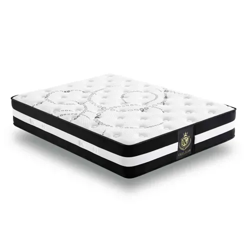 Matelas Excelsior 140 X 190 Cm - Mémoire De Forme - Ressorts Ensachés