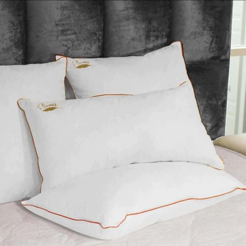 Oreiller Confort Plumes 60 X 60 Cm : Soutien Mi-ferme Et 100% Plumes De Canard