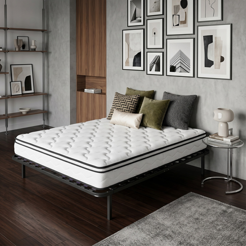 Ensemble Sommier Softdream Et Matelas César - 140x190 Cm - Mémoire De Forme