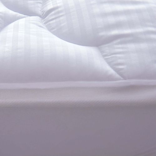 Surmatelas 140 x 200 3d Luxe - Garnissage Microfibre - Confort Enveloppant