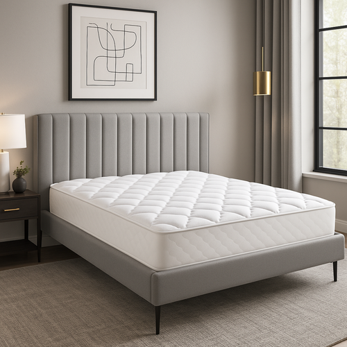 Surmatelas 200 x 200 3d Luxe - Garnissage Microfibre - Confort Enveloppant