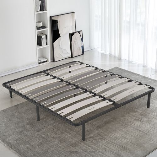 Sommier 180x200 Cm Robuflex - Confort Morphologique Avec Lattes Larges