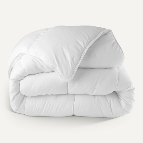 Couette Chaude 240x260cm Plume - 100% Plumes Naturelles De Canard, Garnissage 500g/m2