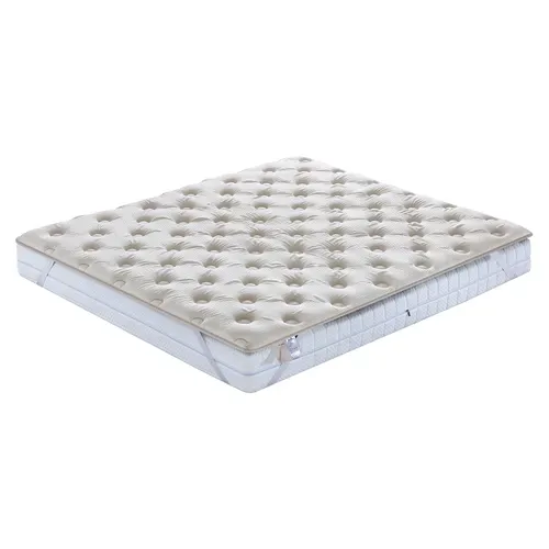Surmatelas 90x190cm Bamboo Relax - Mémoire De Forme Et Latex - 7 Zones De Confort