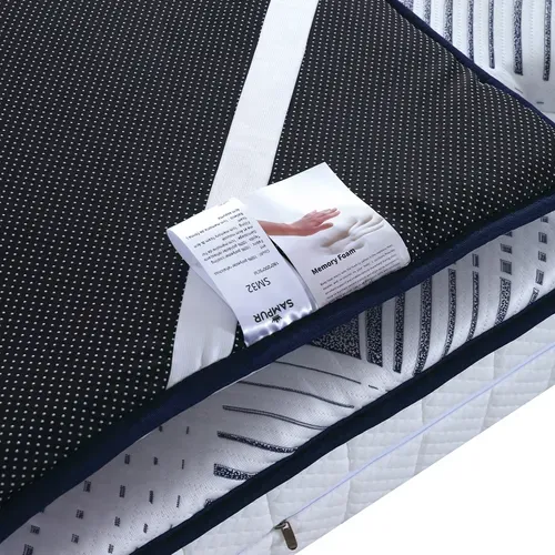 Surmatelas 140x190 Cm Everest Rafraîchissant - Mémoire De Forme - Tissu Cool Fabric