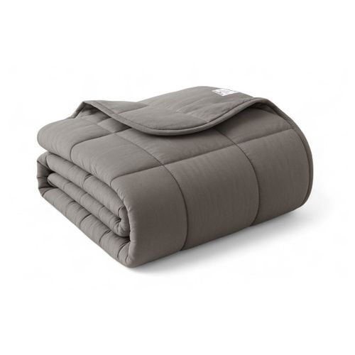 Couette Ultra-légère Microfibre 140 X 200 Cm- 100 G/m² - Anti-transpiration - Thermorégulatrice