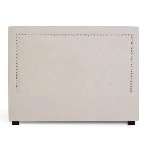 Tête De Lit Nolwen Velours Beige 160cm