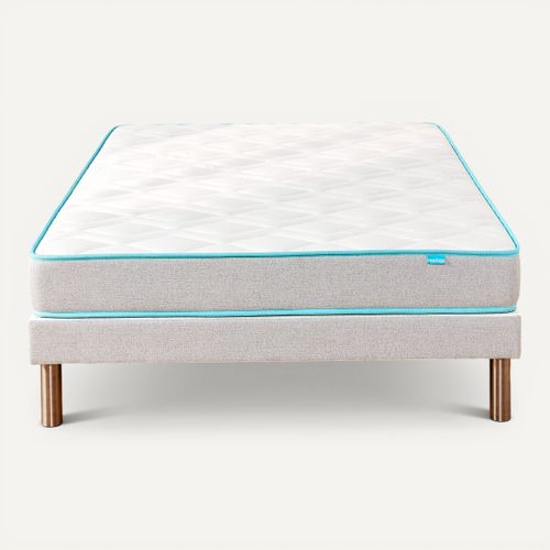 Sommier tapissier 160x200 cm MERINOS IMBATTABLE FERME vue de face