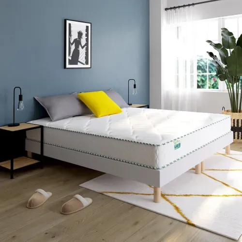 Sommier tapissier 2x90x200 cm MERINOS IMBATTABLE FERME