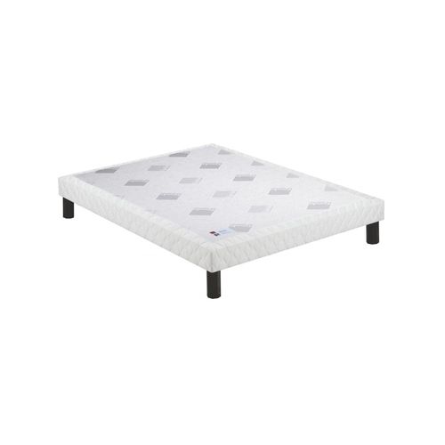 Sommier Confort Ferme Fard Blanc 90x200