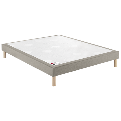 Sommier Confort Médium Nature Chiné Naturel 140x200