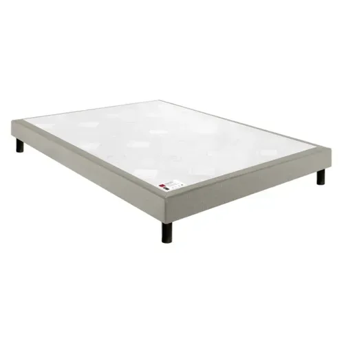 Sommier Confort Ferme Nature Chiné Naturel 2x90x200