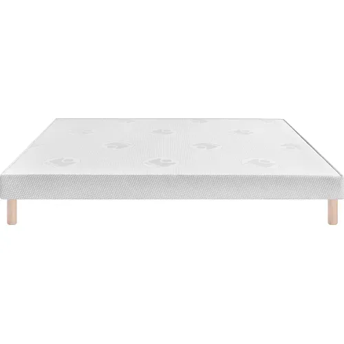 Sommier 140x190 cm BULTEX EXACT FERME vue de profil